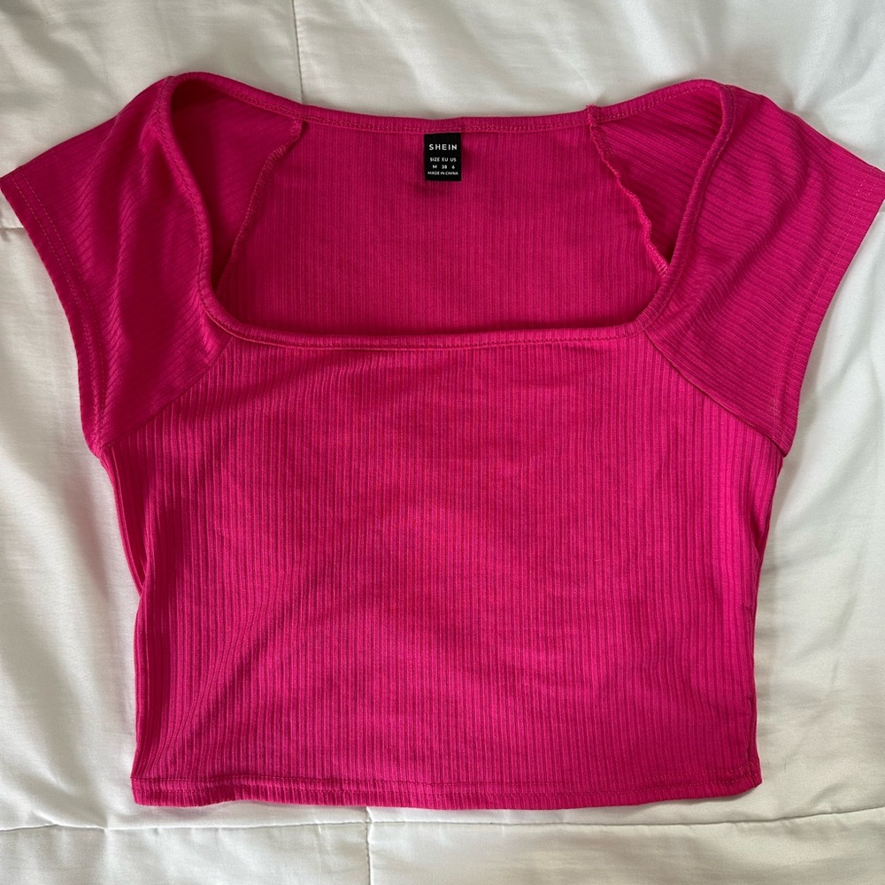 SHIEN Hot Pink Women’s Top